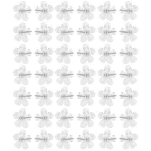 100Pièces Épingles Transparentes ABS Pour Usage Et