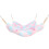 Soft Pink Suspended Hamster Bed Cozy Chinchilla Accessory 1