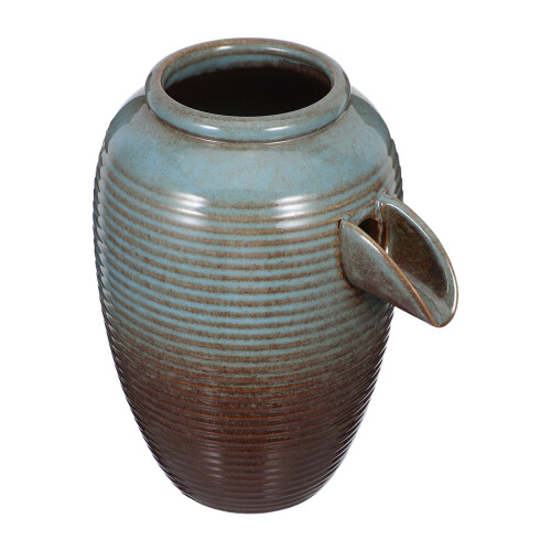 2pcs Garden Hydroponic Vase Fountain Ceramic Planter Pots