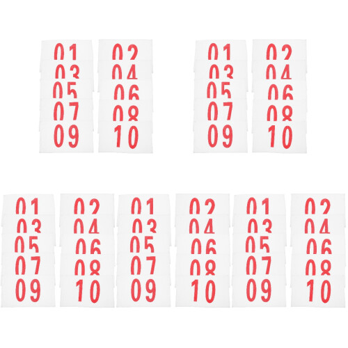 Dossards De Course En Polyester-Coton Pour Compétition 2