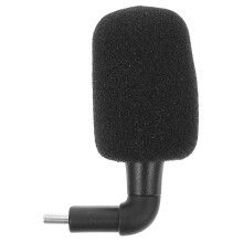 3Pcs Handheld Miniature Microphone Black for Singing and Recording