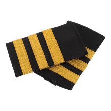3Pairs Multi Color Pilot Epaulettes Indian Silk Ribbon for Party Props