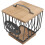 2Pcs Kitchen Coffee Pod and Filter Storage Basket with Wood Lid 3