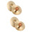 4Pièces Cymbales À Main Dorées Percussion Pour Enfants Jouets 9