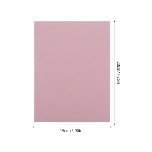 Pink Rubber Blocks for Stamp Making and Print Crafts 1