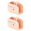 2Pièces -Robinet Bébé En Silicone Beige Protection Sécurisée 7