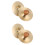 4Pièces Cymbales À Main Dorées Percussion Pour Enfants Jouets 7