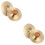 4Pièces Cymbales À Main Dorées Percussion Pour Enfants Jouets 8