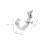 8Pcs Silver Aluminum Truss Light Hooks Sturdy Stage Clamp Clips 10