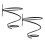 6Pcs Black Iron Wall Mounted Wine Holder for Bar and Kitchen 2