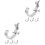 8Pcs Silver Aluminum Truss Light Hooks Sturdy Stage Clamp Clips 5
