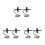 6Pcs Black Iron Wall Mounted Wine Holder for Bar and Kitchen 9
