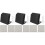 3Ensembles Ardoises Table Noires Plastique Standables Réutilisables 6