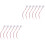 12Pcs Portable Ceramic Atomizing Pieces for USB Air Humidifier 5