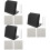 3Ensembles Ardoises Table Noires Plastique Standables Réutilisables 9