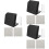 3Ensembles Ardoises Table Noires Plastique Standables Réutilisables 8