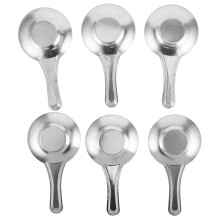 30Pcs Lid Stainless Steel Silver for Outdoor Camping
