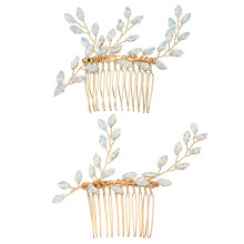 1Paar Glänzendes Damen Haarschmuck Für Hochzeit Und Tanz
