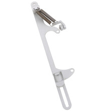 5St Lichtgewicht Throttle Kabelhouder Voor Auto Met Zilveren Aluminium