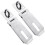 2St Rvs Hasp Lock Voor Slaapkamer Garage Veiligheid 1