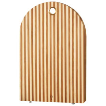 2Pcs Multi-Color Wooden Cutting Boards for Home Food Prep & Serving