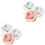 6Pcs ABS Denture Storage Cases Assorted Colors Portable Travel Boxes 3