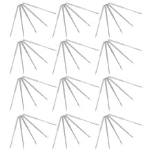 400Pcs Heavy Duty Silver Sewing Needles for Canvas and Jeans