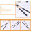 3Paren Bamboo Drum Mallets Zwart, Duurzame Percussie Instrument Sticks 7