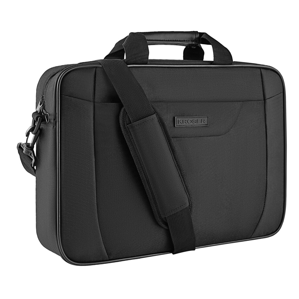 Kroser Laptop Bag 15.6 Inch Briefcase Laptop Shoulder Messenger Bag Water-Repellent Lightweight Urban Office Bag Business Carrying Handbag School 5051223287025
