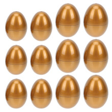 48St Paasei Vormen Decoratieve Gouden PP Dozen Voor Feest En Cadeau