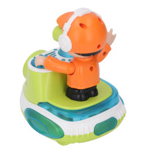 Jouet danseur DJ Bouncing Beat Rock Boy avec lumières, en ABS, nécessite 3 piles AA