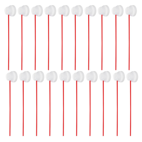 100Ensembles Kit De À Sprays PVC Blancs Pour Usage 2