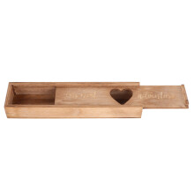 2Pièces Boîte Stockage Souvenir Grossesse Bois Clair Décorative