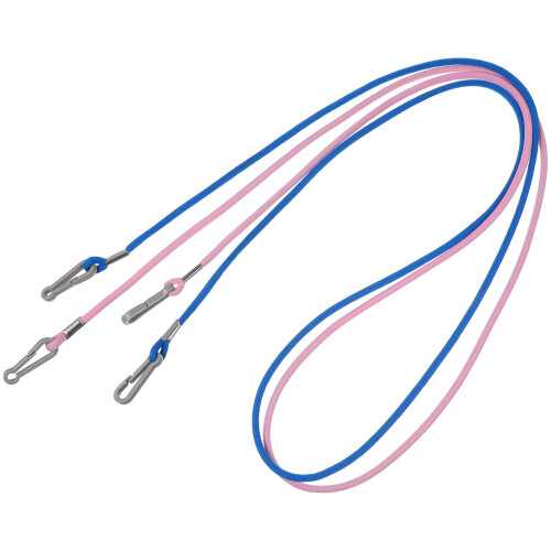 3Pièces Pinces Rose Nylon Pour Enfants Sangles Ajustables Hiver