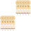 100Ensembles Artisans Bois Naturel Découpages Pour Projets DIY 3
