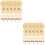 100Ensembles Artisans Bois Naturel Découpages Pour Projets DIY 6