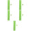 5Ensembles Braille Vert Clair Pour Aveugles Durable 9