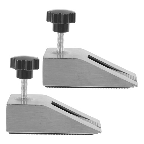 2St Deurstopper Rvs Winddicht Anti-Bots Vloer En