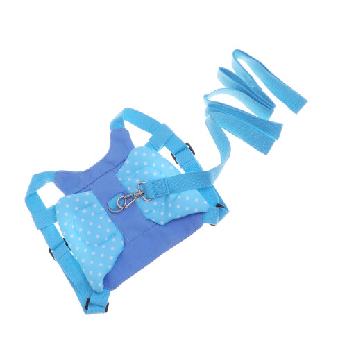 Harnais Bébé Anti-Perte Ciel Bleu En Polyester Sécurisé Maison