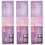 3Pièces Stylo À Rose Verre Résistant Pour Et 4