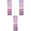 3Pièces Stylo À Rose Verre Résistant Pour Et 3