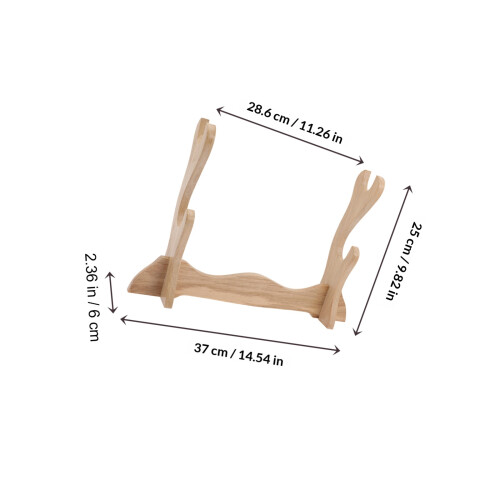Porte-Épées Bois, Support Flûte Niveaux Pour Maison Kaki 1
