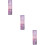 3Pièces Stylo À Rose Verre Résistant Pour Et 6