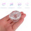 2Pièces Coupes Nail Cristal Verre Design Élégant 3