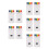 10Pièces Crayons Peinture Enfant Haute Pigmentation 5