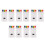 10Pièces Crayons Peinture Enfant Haute Pigmentation 7
