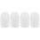4Pièces Boîte De Rangement Blanche Pour Accessoires Féminins En PP 4