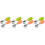 4Sets Infant Spoon and Fork for Home Use Assorted Color Silicone Steel 4