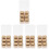 5 Sets Reusable Ice Cube Cooling Particles Melting Proof 5