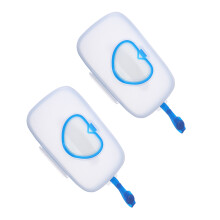 2 St Flushbare Natte Doekjes Doos Met Knopontwerp Baby